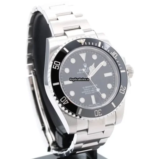 Awesome Replica Rolex Submariner 114060 Automatic Movement 40mm Steel Case Mens/unisex Watch - Image 8