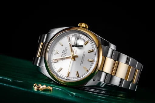 Great Replica Rolex Datejust 116203 Caliber 3135 Automatic Movement 36mm Gold/steel Case Mens/unisex Watch - Image 3