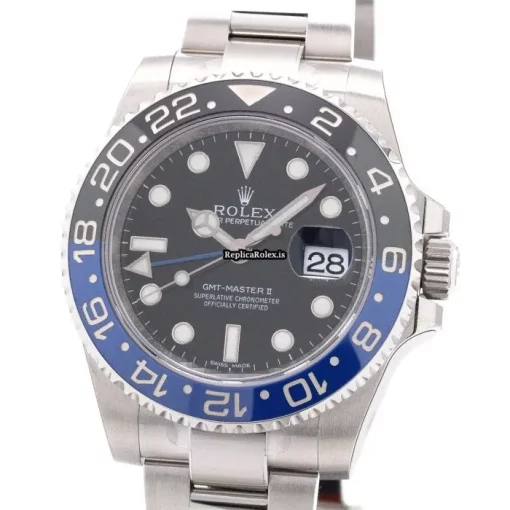 Aaa Copy Rolex Gmt-master II 116710blnr Caliber 3186 Automatic Movement 40mm Steel Case Mens/unisex Watch