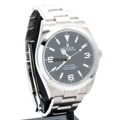 Awesome Imitation Rolex Explorer 214270 Automatic Movement 39mm Steel Case Mens/unisex Watch - Image 8
