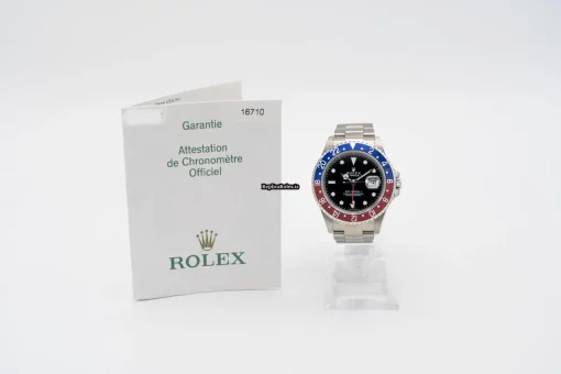 Great Fake Rolex Gmt-master II 16710 Caliber 3185 Automatic Movement 40mm Steel Case Mens/unisex Watch - Image 2