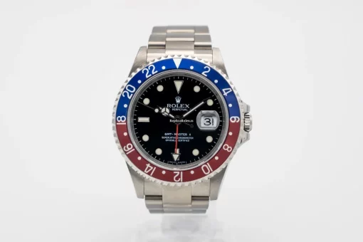 Great Fake Rolex Gmt-master II 16710 Caliber 3185 Automatic Movement 40mm Steel Case Mens/unisex Watch - Image 3