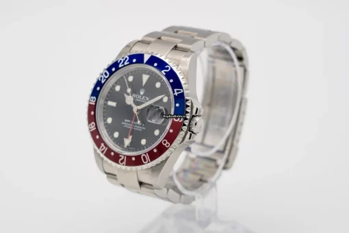 Great Fake Rolex Gmt-master II 16710 Caliber 3185 Automatic Movement 40mm Steel Case Mens/unisex Watch - Image 5