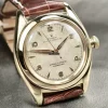 Stylish Replicas Rolex Bubble Back 3131 Caliber 630 Automatic Movement 32.2mmmm Rose Gold Case Mens/unisex Watch