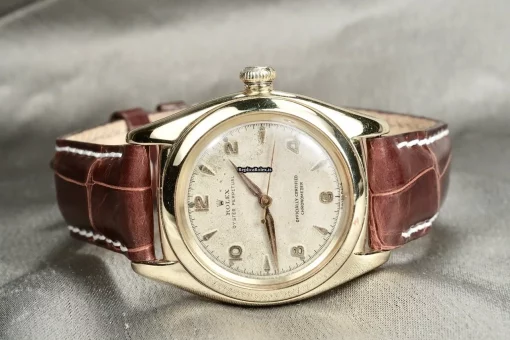 Stylish Replicas Rolex Bubble Back 3131 Caliber 630 Automatic Movement 32.2mmmm Rose Gold Case Mens/unisex Watch - Image 15