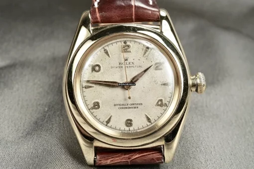 Stylish Replicas Rolex Bubble Back 3131 Caliber 630 Automatic Movement 32.2mmmm Rose Gold Case Mens/unisex Watch - Image 2