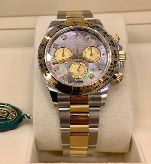 Unique Replica Rolex Daytona 116503 Caliber 4130 Automatic Movement 40mm Gold/steel Case Mens/unisex Watch - Image 5