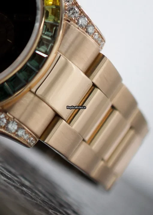 Perfect Replica Rolex Daytona 116505 Automatic Movement 40mm Rose Gold Case Watch - Image 10