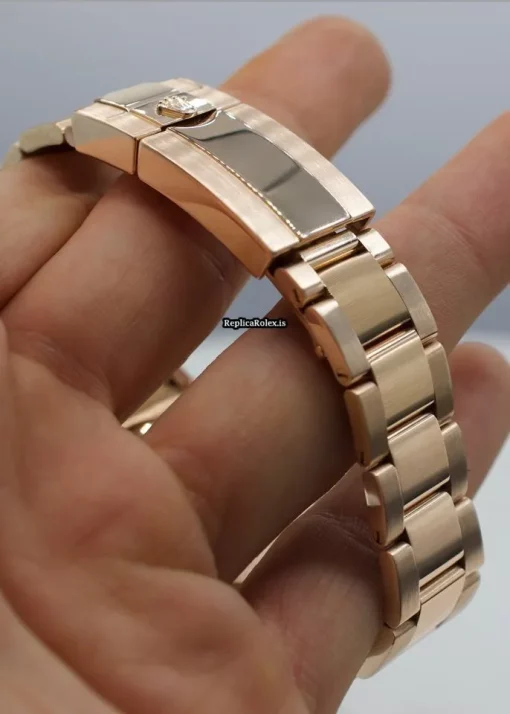 Perfect Replica Rolex Daytona 116505 Automatic Movement 40mm Rose Gold Case Watch - Image 9