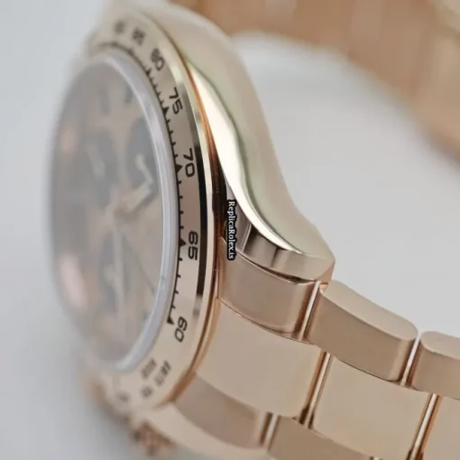 Great Clone Rolex Daytona 116505 Automatic Movement 40mm Rose Gold Case Mens/unisex Watch - Image 9