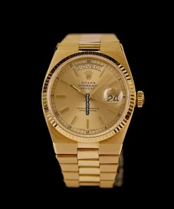 Good Replica Rolex Day-date Oysterquartz 19018 Caliber 5055 Quartz Movement 36mm Yellow Gold Case Mens/unisex Watch