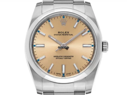 Defect Copy Rolex Oyster Perpetual 34 114200 Caliber 3130 Automatic Movement 34mm Steel Case Mens/unisex Watch