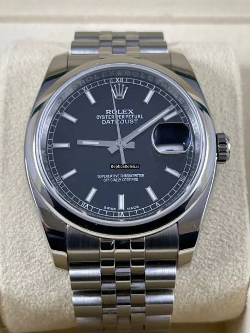 Nice Fake Rolex Datejust 116200 Caliber 3135 Automatic Movement 36mm Steel Case Mens/unisex Watch - Image 2