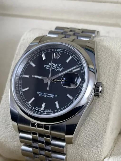 Nice Fake Rolex Datejust 116200 Caliber 3135 Automatic Movement 36mm Steel Case Mens/unisex Watch - Image 3