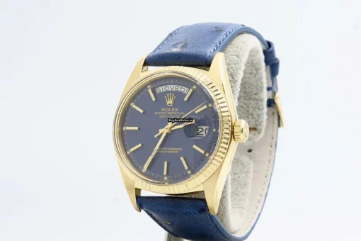 Defect Fake Rolex Day-date 1802 Caliber 1556 Automatic Movement 36mm Yellow Gold Case Mens/unisex Watch - Image 3