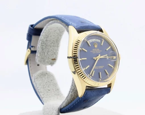 Defect Fake Rolex Day-date 1802 Caliber 1556 Automatic Movement 36mm Yellow Gold Case Mens/unisex Watch - Image 4
