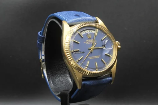 Defect Fake Rolex Day-date 1802 Caliber 1556 Automatic Movement 36mm Yellow Gold Case Mens/unisex Watch - Image 8