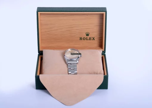 Offering Replica Rolex Oyster Precision 6694 Caliber 1225 Manual Winding Movement 34x40mm Steel Case Mens/unisex Watch - Image 8