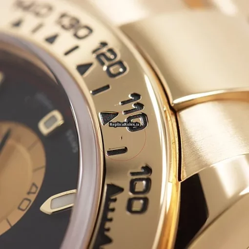 Swiss Replica Rolex Daytona 116508 Caliber 4130 Automatic Movement 40mm Yellow Gold Case Watch - Image 5
