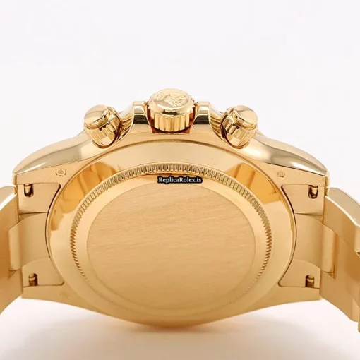Swiss Replica Rolex Daytona 116508 Caliber 4130 Automatic Movement 40mm Yellow Gold Case Watch - Image 6