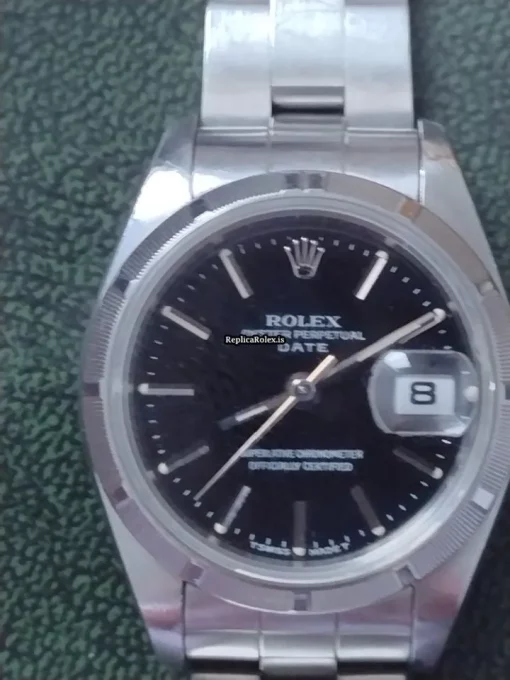 Quality Fake Rolex Oyster Perpetual Lady Date 69190 Caliber 2135 Automatic Movement 26mm Steel Case Womens Watch - Image 11