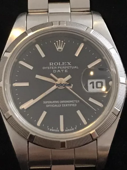 Quality Fake Rolex Oyster Perpetual Lady Date 69190 Caliber 2135 Automatic Movement 26mm Steel Case Womens Watch - Image 5
