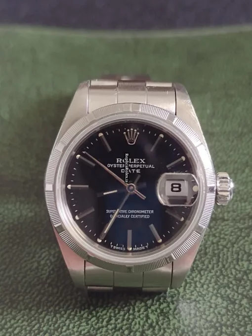 Quality Fake Rolex Oyster Perpetual Lady Date 69190 Caliber 2135 Automatic Movement 26mm Steel Case Womens Watch - Image 7