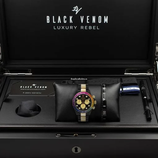 Distinctive Replica Rolex Daytona 116503 Automatic Movement 40mm Gold/steel Case Watch - Image 7