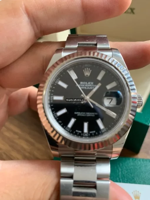 Best Replica Rolex Datejust II 116334 Caliber 3136 Automatic Movement 41mm Steel Case Mens/unisex Watch - Image 11