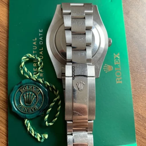 Best Replica Rolex Datejust II 116334 Caliber 3136 Automatic Movement 41mm Steel Case Mens/unisex Watch - Image 6