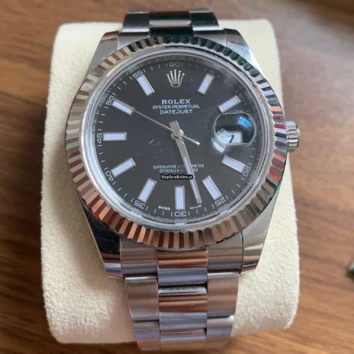 Best Replica Rolex Datejust II 116334 Caliber 3136 Automatic Movement 41mm Steel Case Mens/unisex Watch - Image 8