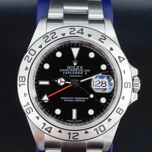 Marvellous Fake Rolex Explorer II 16570 Caliber 3185 Automatic Movement 40mm Steel Case Mens/unisex Watch - Image 10