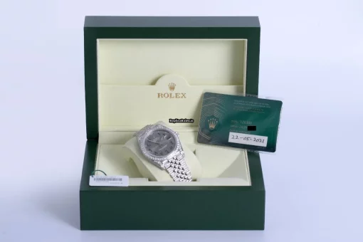 Distinctive Replica Rolex Datejust 126300 Automatic Movement 41x48mm Steel Case Mens/unisex Watch - Image 10