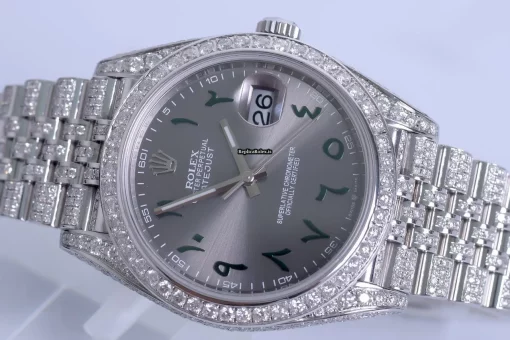 Distinctive Replica Rolex Datejust 126300 Automatic Movement 41x48mm Steel Case Mens/unisex Watch - Image 2