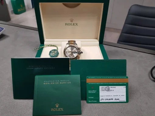 Luxury Replica Rolex Daytona 116503-0009 Caliber 4130 Automatic Movement 40mm Gold/steel Case Mens/unisex Watch - Image 14