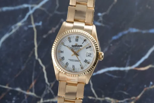 Discount Replica Rolex Lady-datejust 68278 Caliber 2135 Automatic Movement 31mm Yellow Gold Case Womens Watch