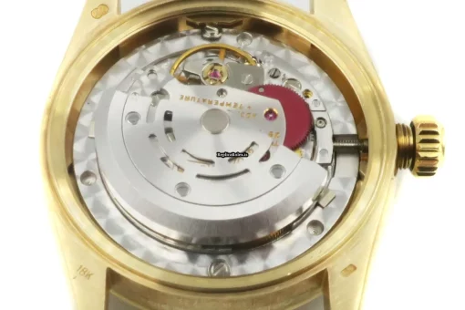 Discount Replica Rolex Lady-datejust 68278 Caliber 2135 Automatic Movement 31mm Yellow Gold Case Womens Watch - Image 11