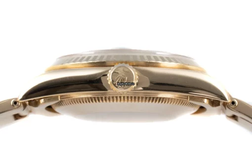 Discount Replica Rolex Lady-datejust 68278 Caliber 2135 Automatic Movement 31mm Yellow Gold Case Womens Watch - Image 9