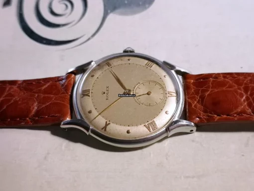 Fabulous Fake Rolex Oyster Precision 4498 Manual Winding Movement 35mm Steel Case Mens/unisex Watch - Image 11