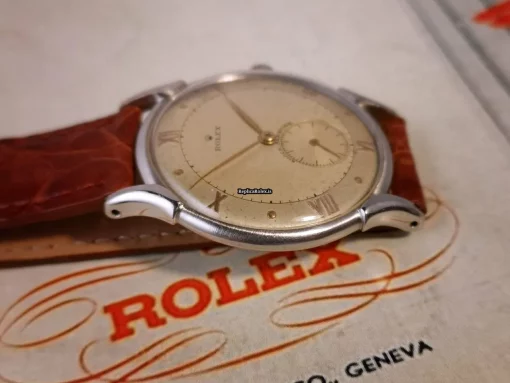 Fabulous Fake Rolex Oyster Precision 4498 Manual Winding Movement 35mm Steel Case Mens/unisex Watch - Image 4
