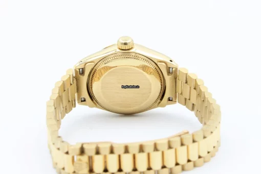 Lovely Fake Rolex Lady-datejust 6917 Caliber 2030 Automatic Movement 26mm Yellow Gold Case Womens Watch - Image 5