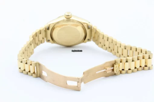 Lovely Fake Rolex Lady-datejust 6917 Caliber 2030 Automatic Movement 26mm Yellow Gold Case Womens Watch - Image 7