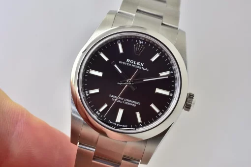 Discount Replica Rolex Oyster Perpetual 34 124200 Automatic Movement 34mm Steel Case Mens/unisex Watch - Image 8