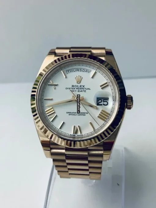 Great Replica Rolex Day-date 40 228235 Automatic Movement 40mm Rose Gold Case Mens/unisex Watch