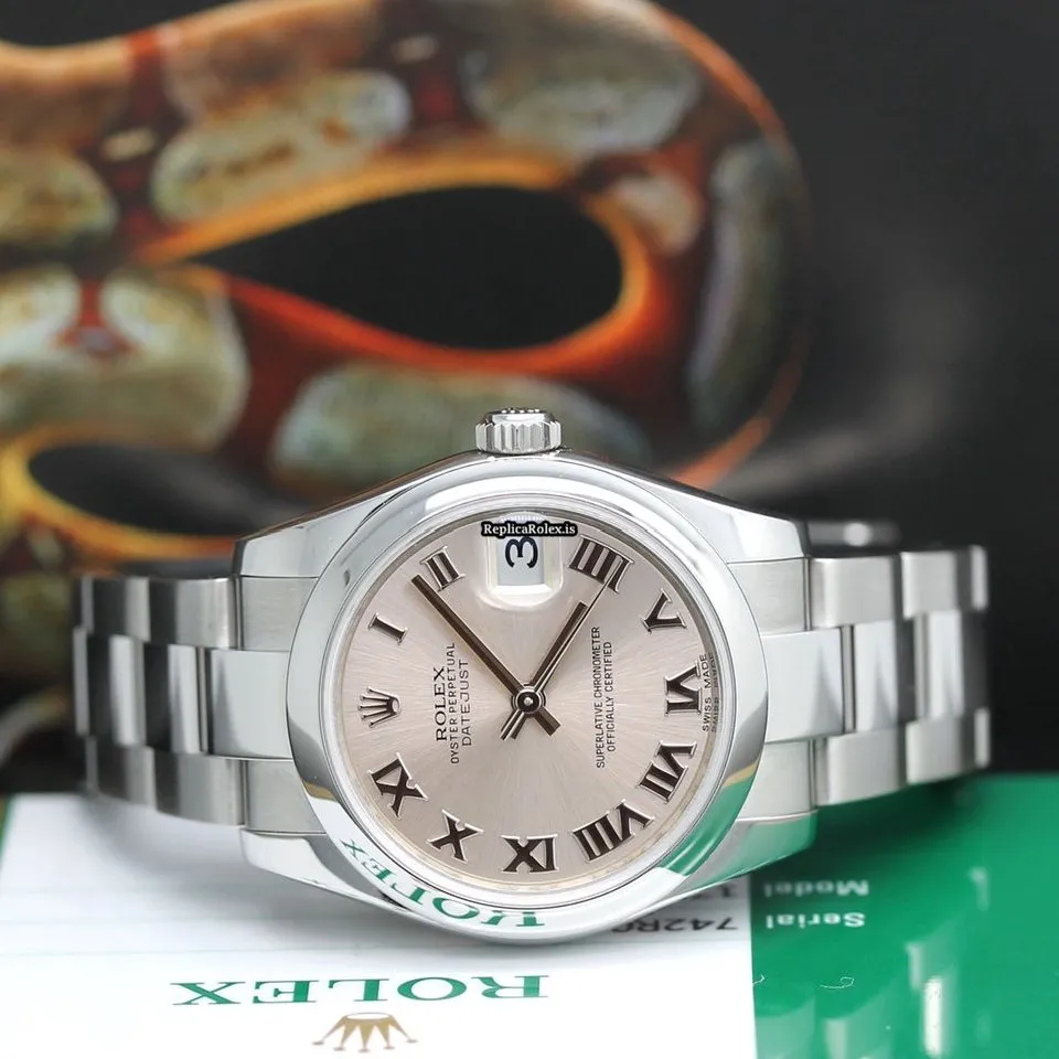 Discount Replica Rolex Lady-datejust 178240 Caliber 2235 Automatic Movement 31mm Steel Case Womens Watch