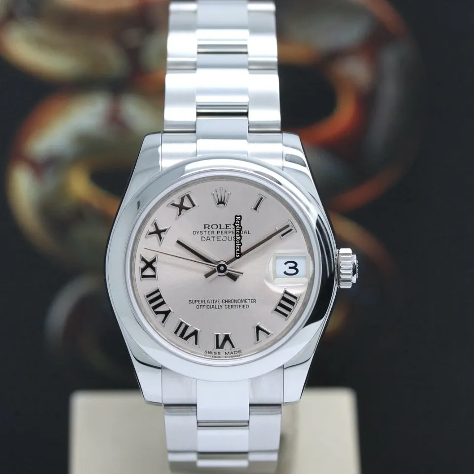 Discount Replica Rolex Lady-datejust 178240 Caliber 2235 Automatic Movement 31mm Steel Case Womens Watch - Image 3