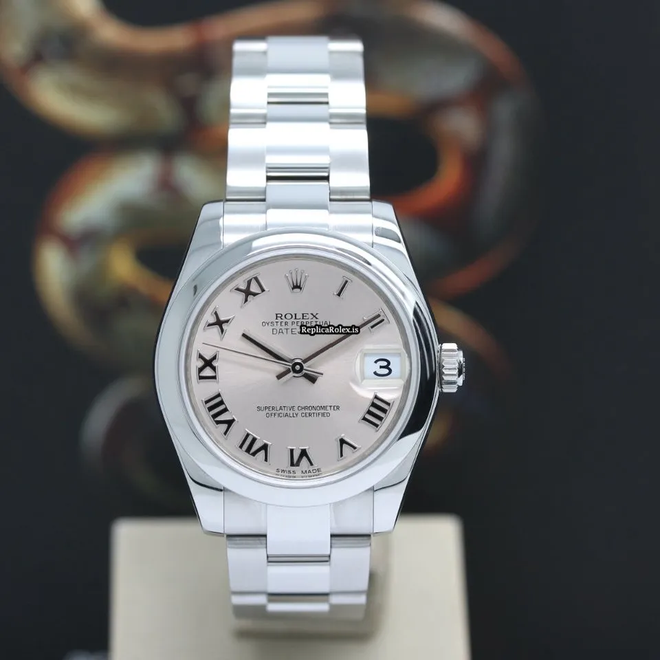 Discount Replica Rolex Lady-datejust 178240 Caliber 2235 Automatic Movement 31mm Steel Case Womens Watch - Image 4