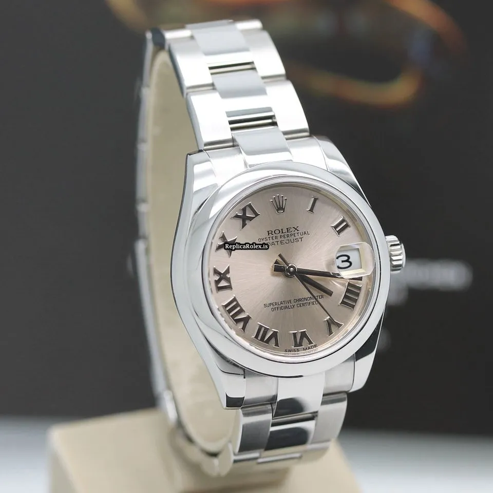 Discount Replica Rolex Lady-datejust 178240 Caliber 2235 Automatic Movement 31mm Steel Case Womens Watch - Image 7