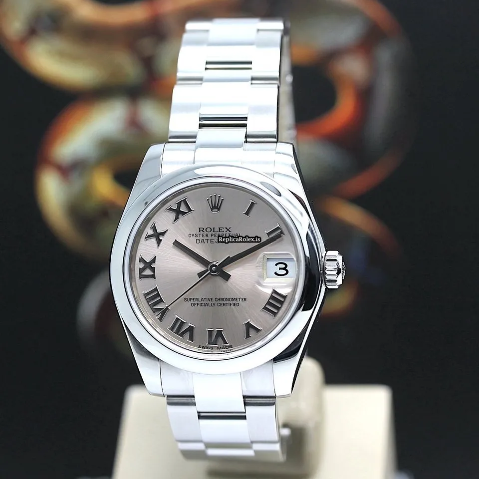 Discount Replica Rolex Lady-datejust 178240 Caliber 2235 Automatic Movement 31mm Steel Case Womens Watch - Image 8