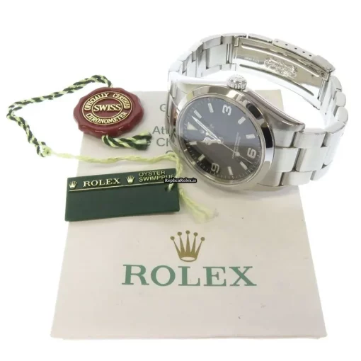Ideal Replica Rolex Explorer 114270 Caliber 3130 Automatic Movement 36mm Steel Case Mens/unisex Watch - Image 14